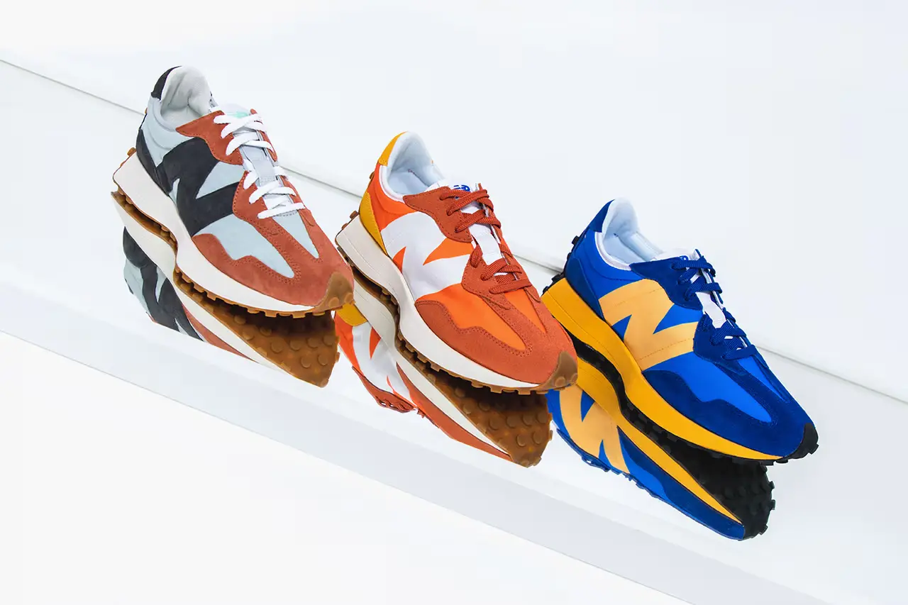 Hinh anh 3: Tom tat so luoc lich su New Balance 327