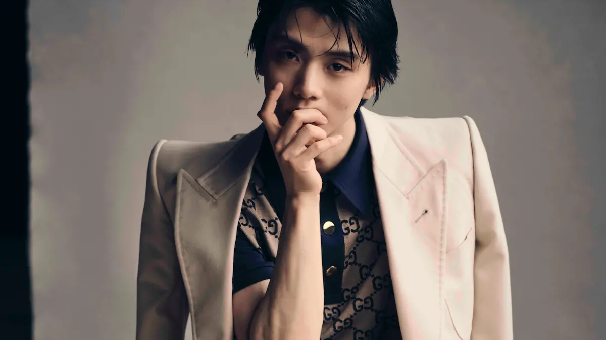 Huyền thoại trượt băng Yuzuru Hanyu đồng hành cùng Gucci Huyền thoại trượt băng Yuzuru Hanyu đồng hành cùng Gucci