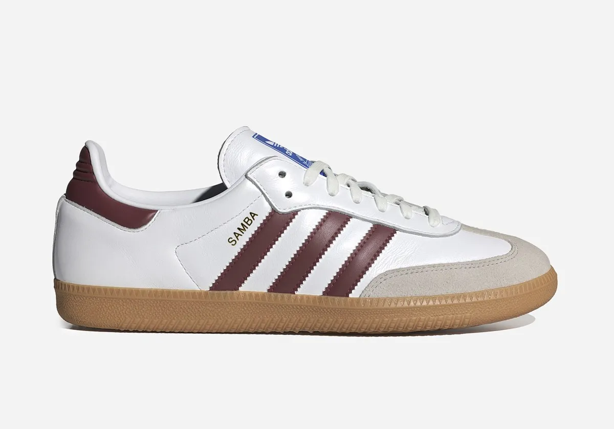 Hinh anh 4: adidas Samba lai lam dien dao the gioi voi 'White Leather' Pack