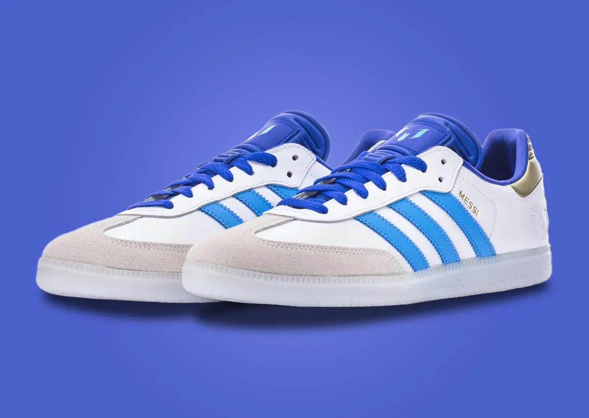 Hinh anh 5: adidas Samba lai lam dien dao the gioi voi 'White Leather' Pack