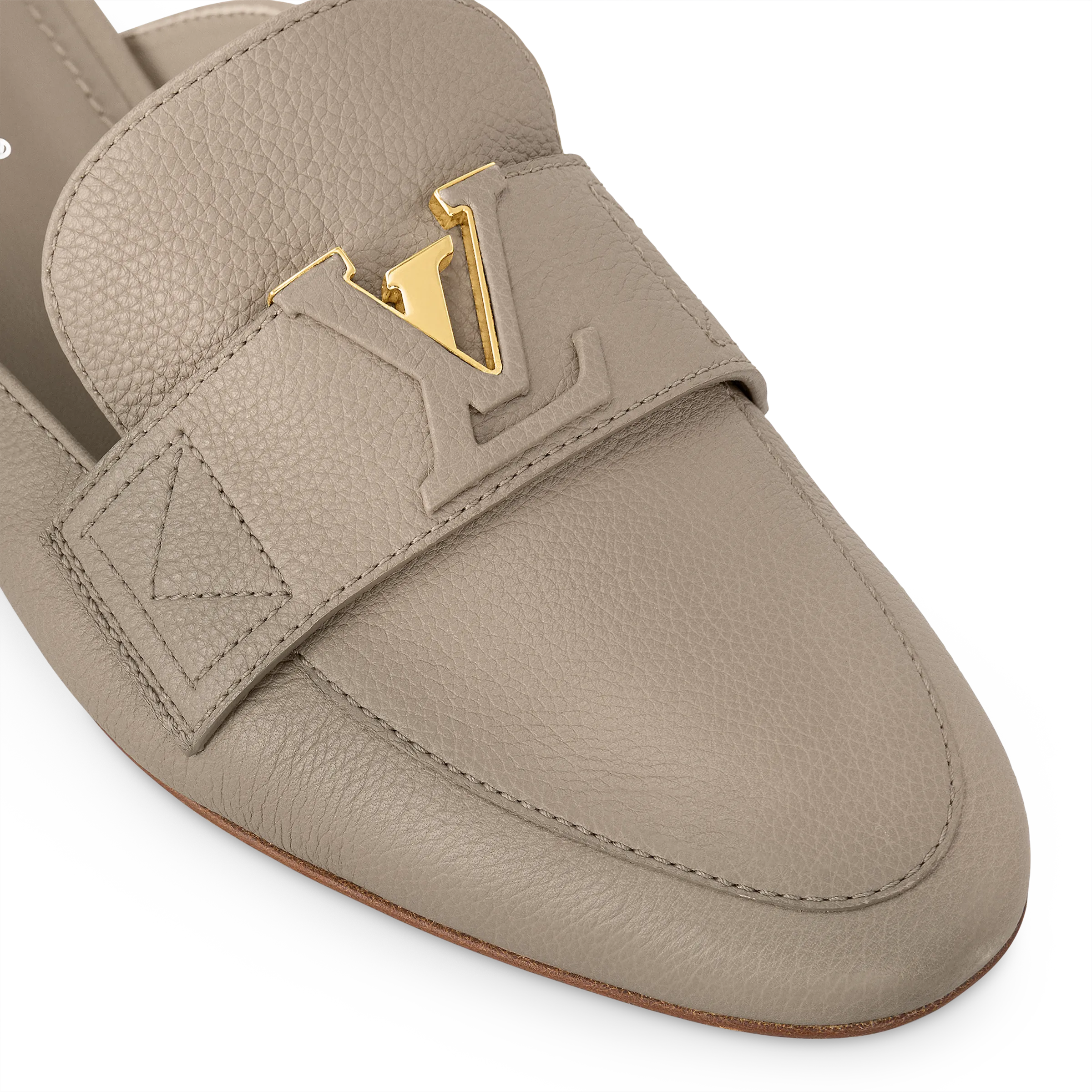 Dép Louis Vuitton LV Capri Open Back Loafers 'Grey' 1AC7QF