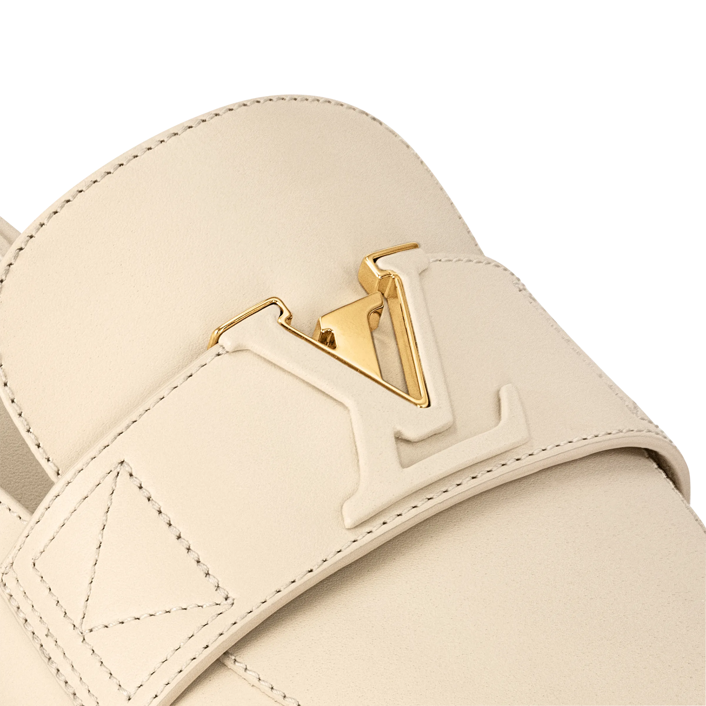 Dép Louis Vuitton LV Capri Open Back Loafers 'Cream' 1ACH6I