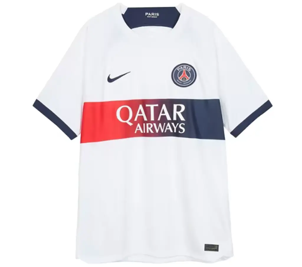 Áo Nike Paris Saint-Germain 23/24 Stadium Away Jersey 'White' DX2693-101