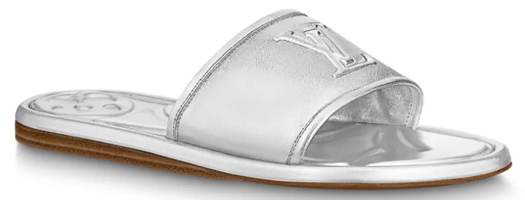 Dép Louis Vuitton Magnetic Flat Mules 'Silver' 1AA1KZ