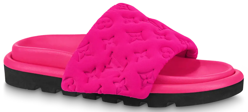 Dép Louis Vuitton Pool Pillow Comfort Mules 'Fuchsia' 1AA1DQ