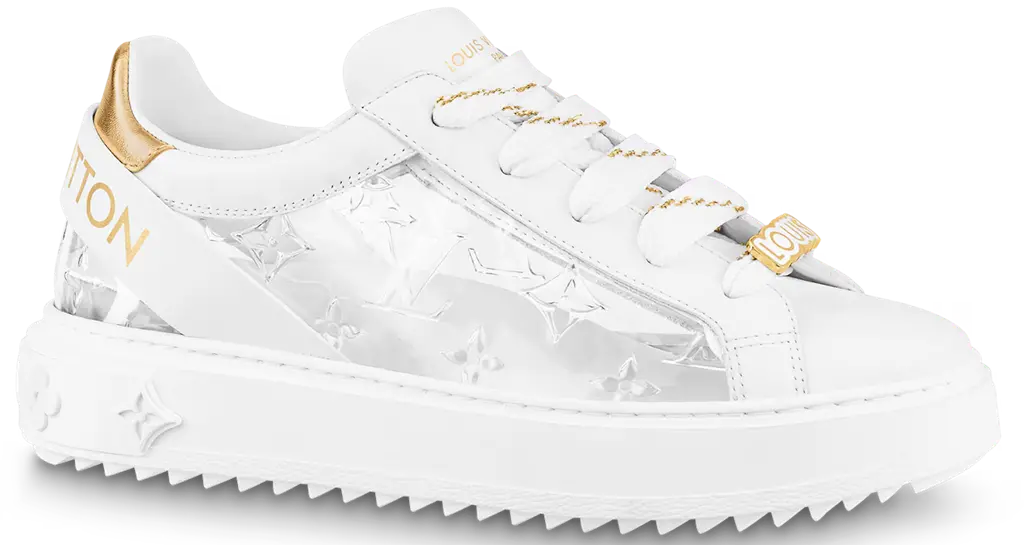Giày Louis Vuitton Time Out Trainers 'Gold' 1A9PZK