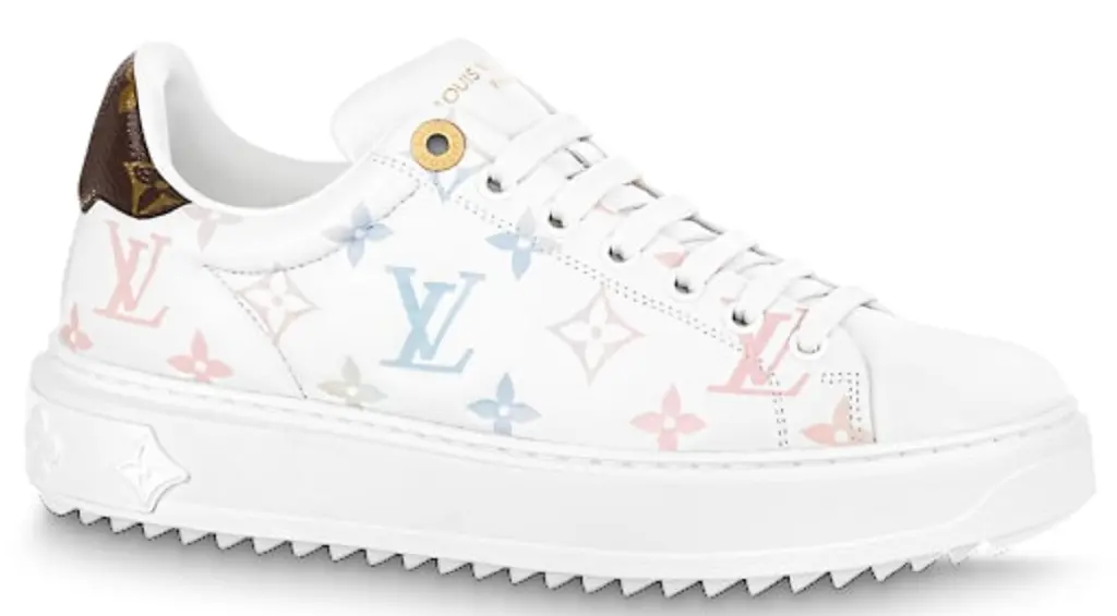 Giày Louis Vuitton Time Out Trainers 'White' 1ABZMJ