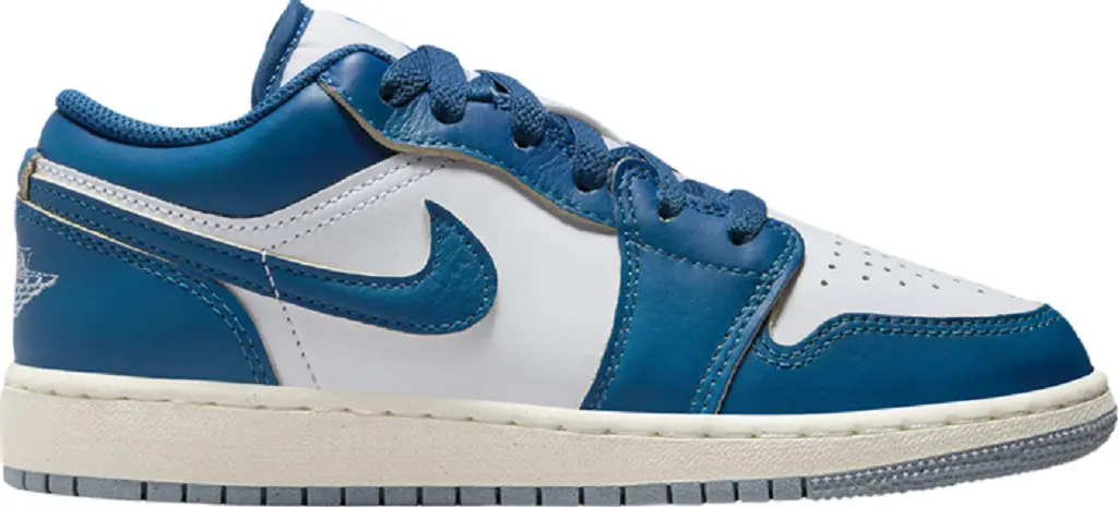 Giày Nike Air Jordan 1 Low SE GS 'Industrial Blue' FN9137-141