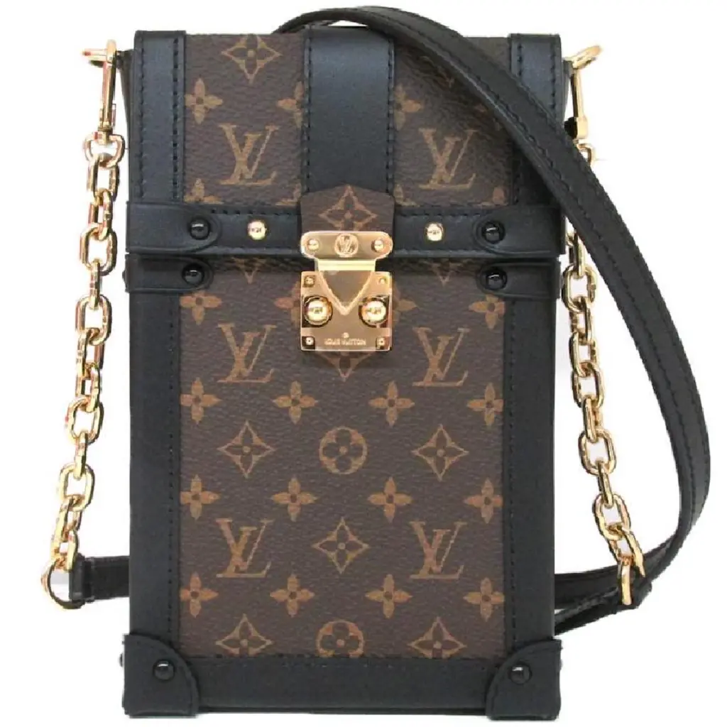 Túi Louis Vuitton Vertical Trunk Pochette 'Black' M63913