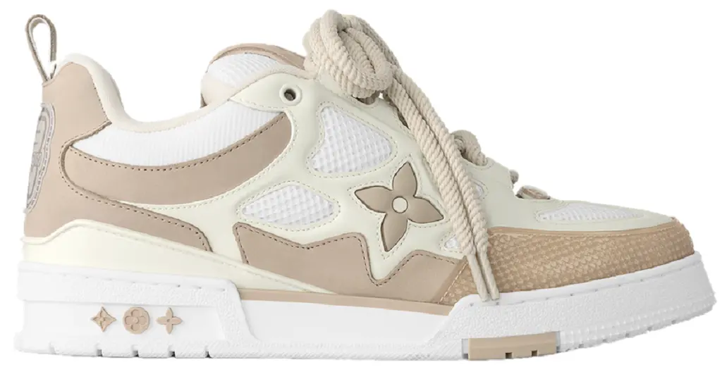 Giày Louis Vuitton LV Skate Trainers 'Beige' 1AARQD