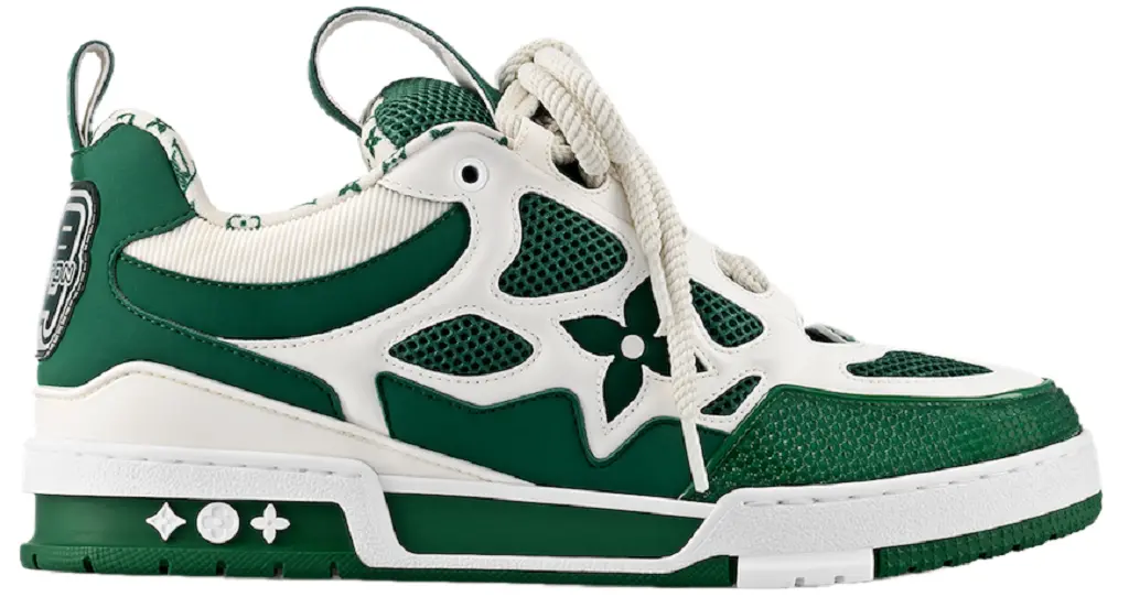 Giày Louis Vuitton LV Skate Trainers 'Green' 1AC521