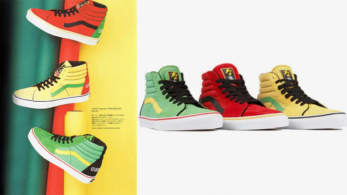 10 bản collab sneaker huyền thoại giữa nhạc Punk, Rock và Metal