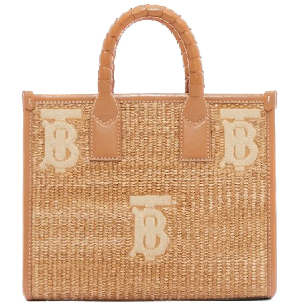 Túi Burberry Mini Freya Tote 'Natural' 80538941