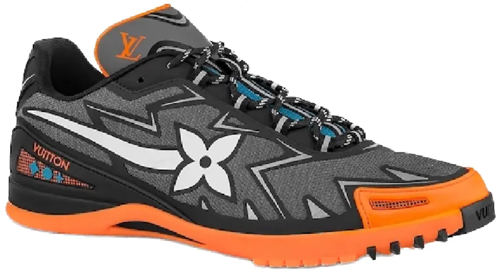 Giày Louis Vuitton LV Sprint Trainers 'Black' 1A9J2F