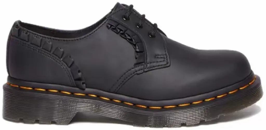 Giày Dr. Martens 1461 Frill Nappa Leather Oxford 'Black' 30696001