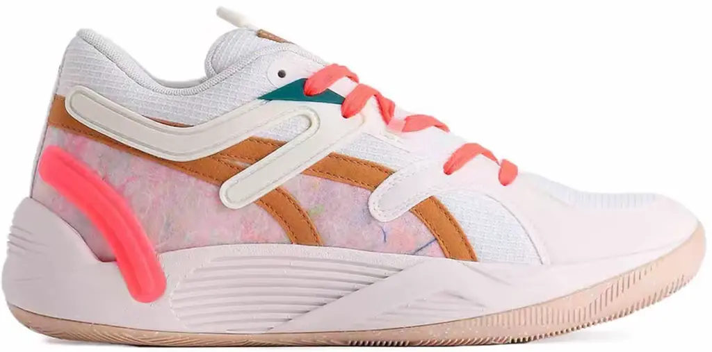 Giày Puma Trinomic Blaze Court x Childhood Dreams 'White Pink' 377401-01