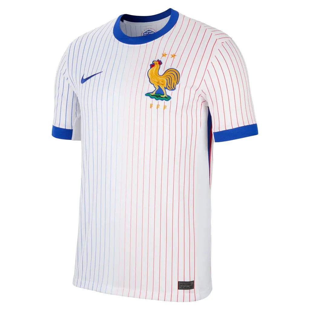 Áo Nike France 2024 Away Jersey 'White' FJ4273-100