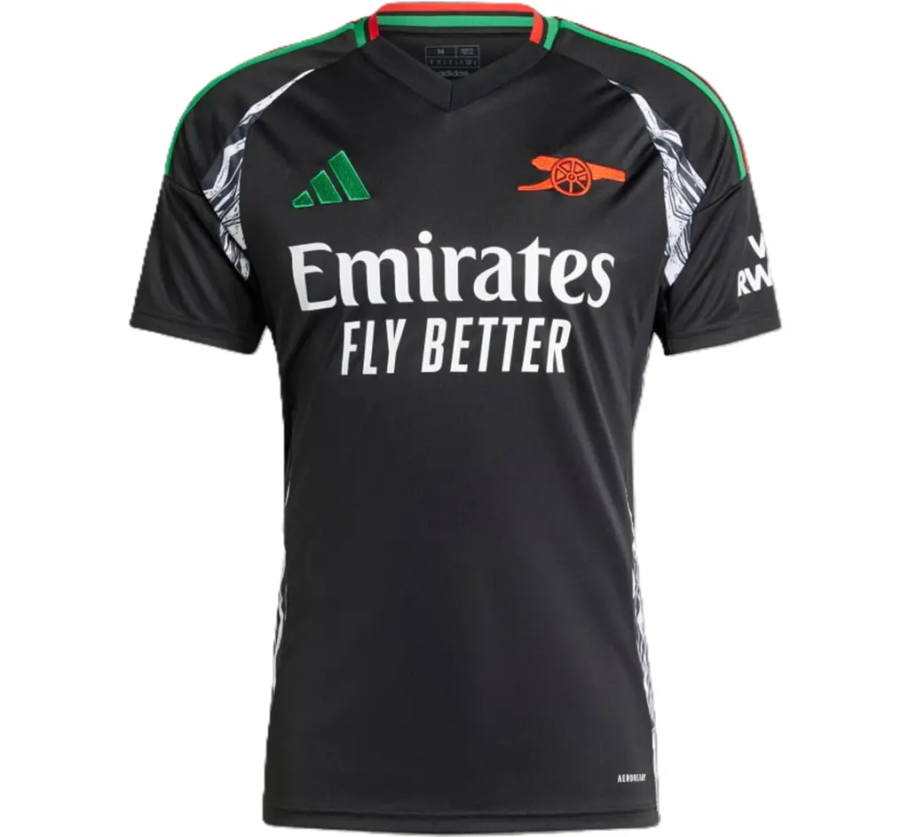 Áo Adidas Arsenal 24/25 Away Jersey 'Black' IT6148