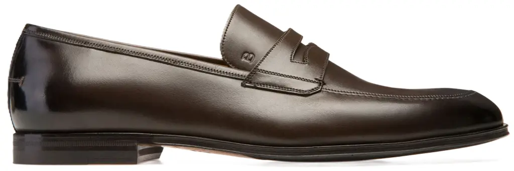Giày Bally Webb Calf Leather Loafer 'Brown' 6228340