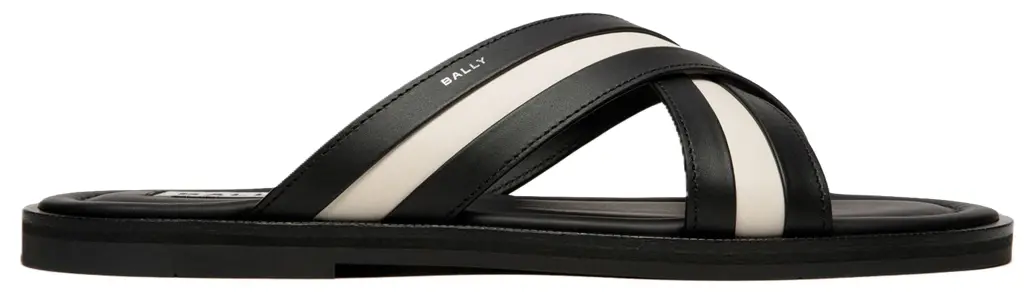 Dép Bally Glide Slip-on Sandal 'Black' 6307139