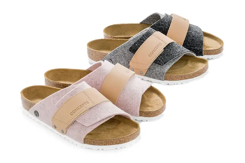 Hinh anh 2: Concepts x Birkenstock cung hop tac trong phien ban gioi han Sandal Kyoto