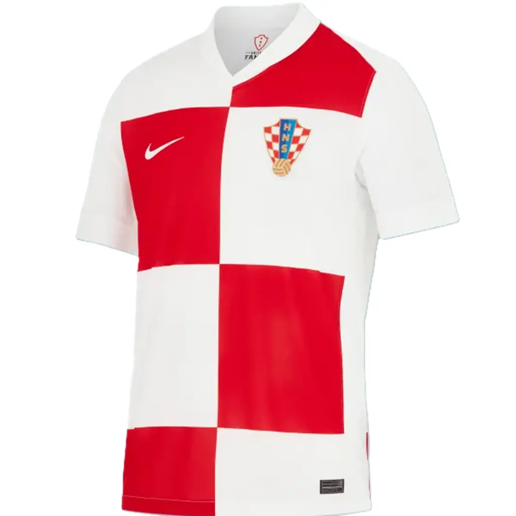 Áo Nike Croatia 2024 Home Jersey 'Red White' FV1737-100
