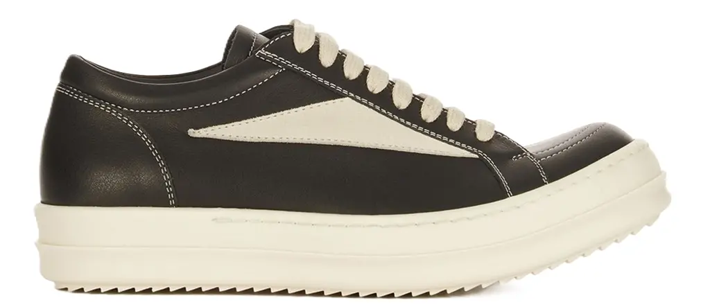 Giày Rick Owens Vintage Low-Top 'Black' RP02D3888LCOLVS-911