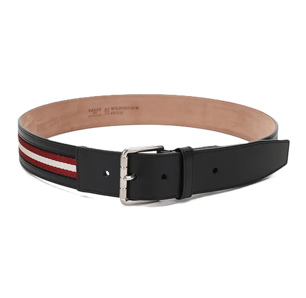 Thắt Lưng Bally Wilford 'Black Red White' 6239326