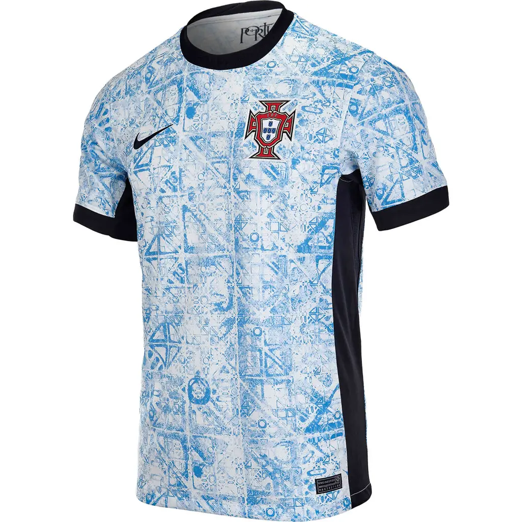 Áo Nike Portugal 2024 Away Jersey 'White Blue' FJ4274-133