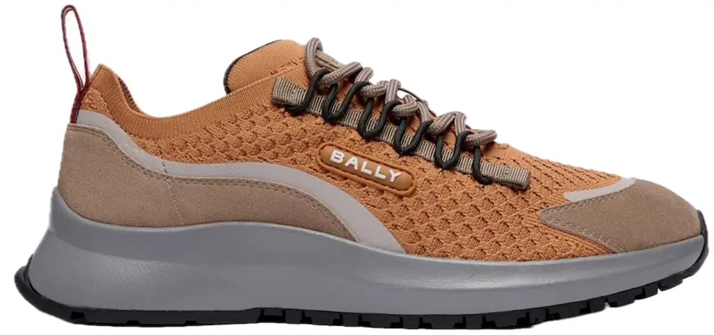 Giày Bally Outline Sneaker 'Brown' 6306801