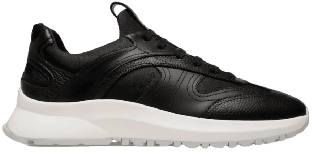 Giày Bally Outline Sneaker 'Black' 6308991