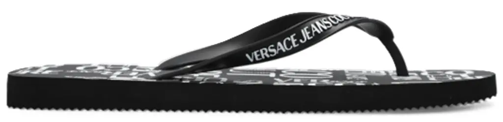 Dép Versace Jeans Couture Tongs 'Black Gold' 74YA3SQ7-ZS627-G89