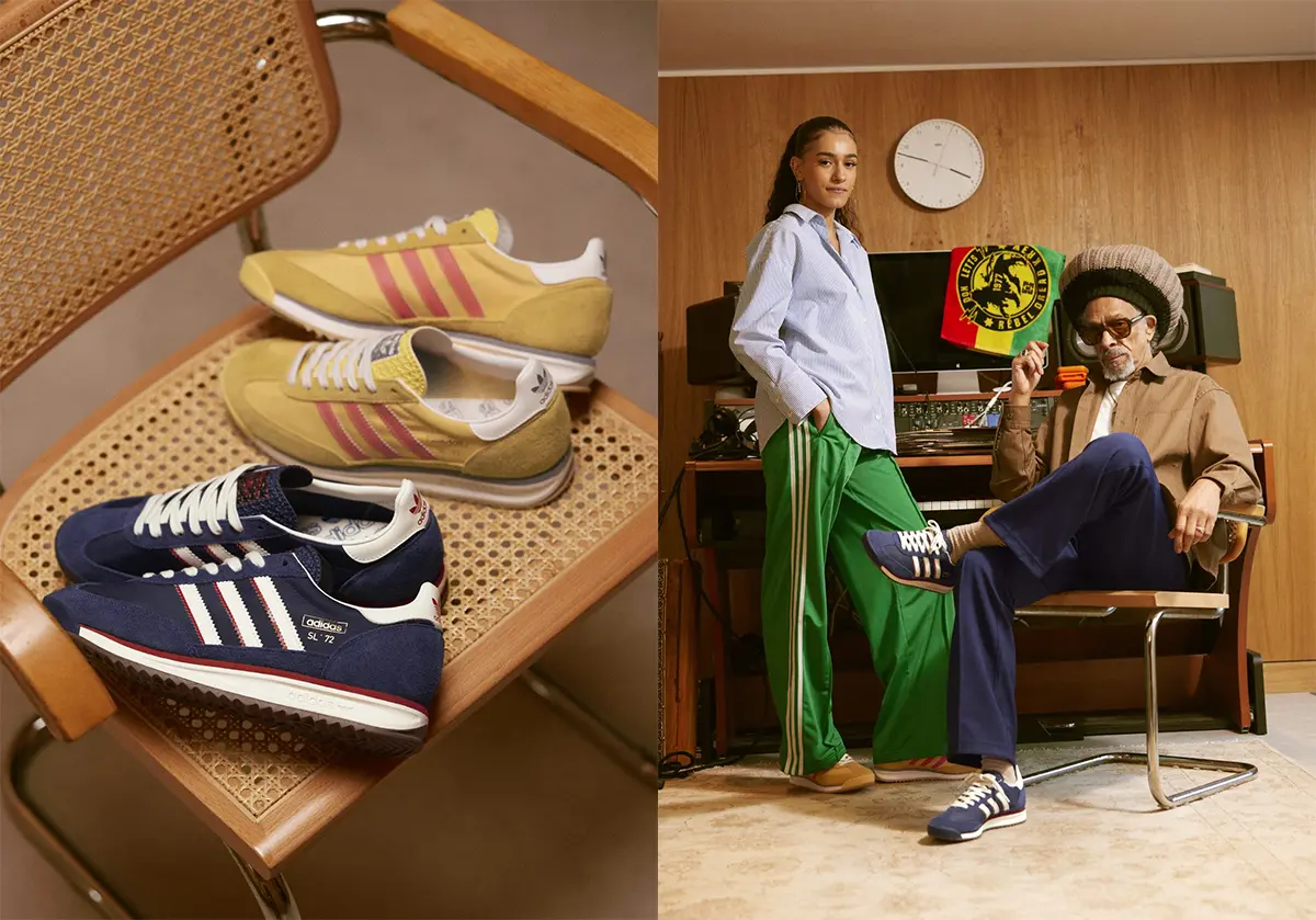 Hinh anh 4: Bella Hadid va doi giay chay bo co dien cua adidas