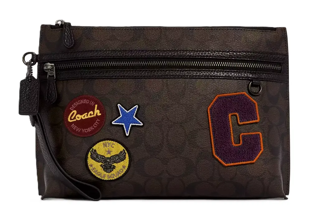 Túi Coach Signature Canvas 'Souvenir Patches' C6990-QBMAA
