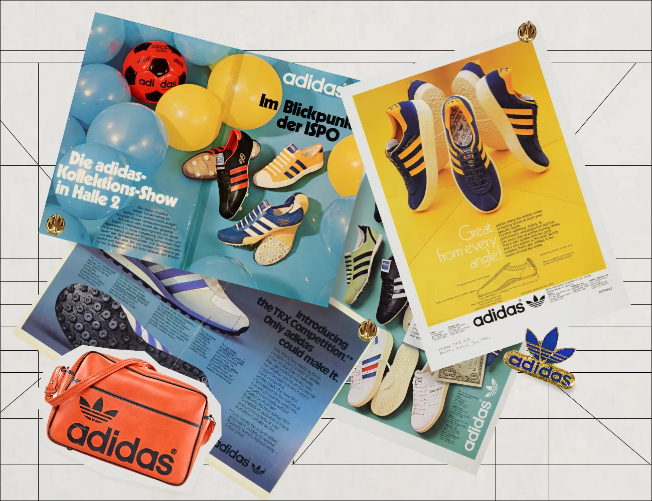 Hinh anh 1: Cau chuyen dang sau logo 3 soc cua adidas (Phan 2)