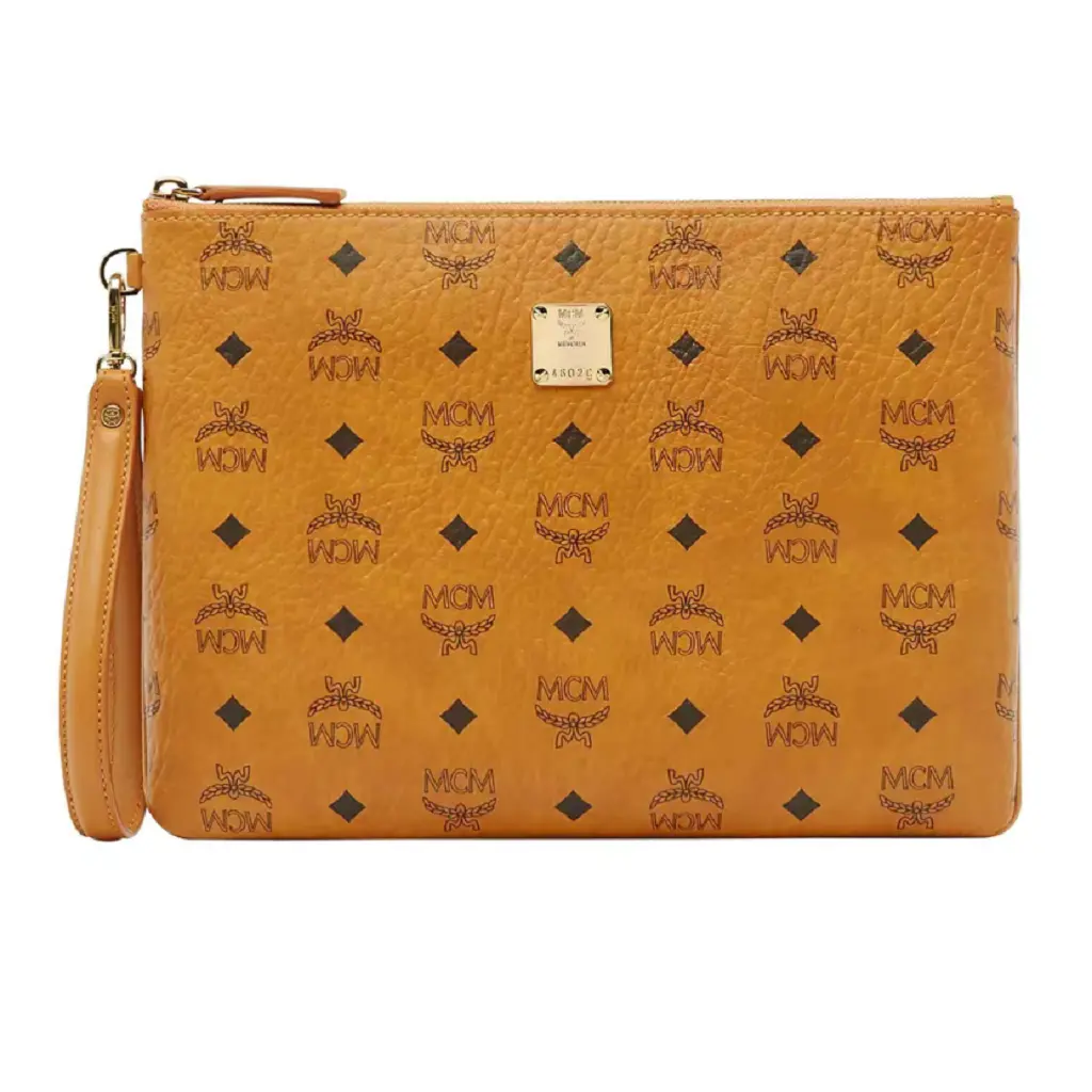 Túi MCM Standing Wristlet 'Brown' MXZ8SVI16CO001
