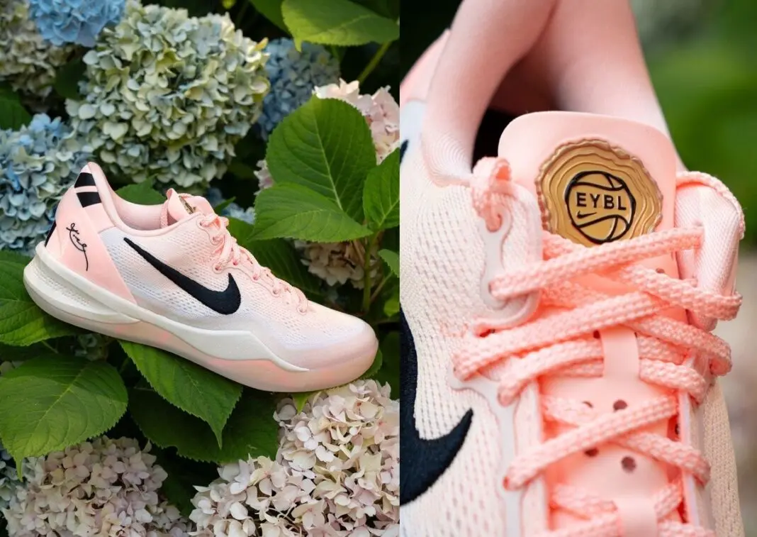 Hinh anh 4: Nike Kobe 8 Protro EYBL “Crimson Tint” chinh thuc ra mat