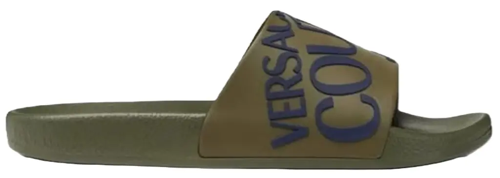 Dép Versace Jeans Couture Logo 'Dark Green' E75YA3SQ1-E71352-E107