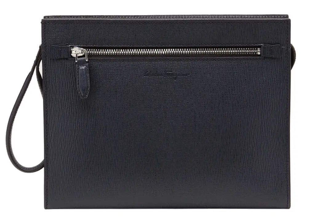 Ví Ferragamo Embossed Logo 'Black' 240298-744730