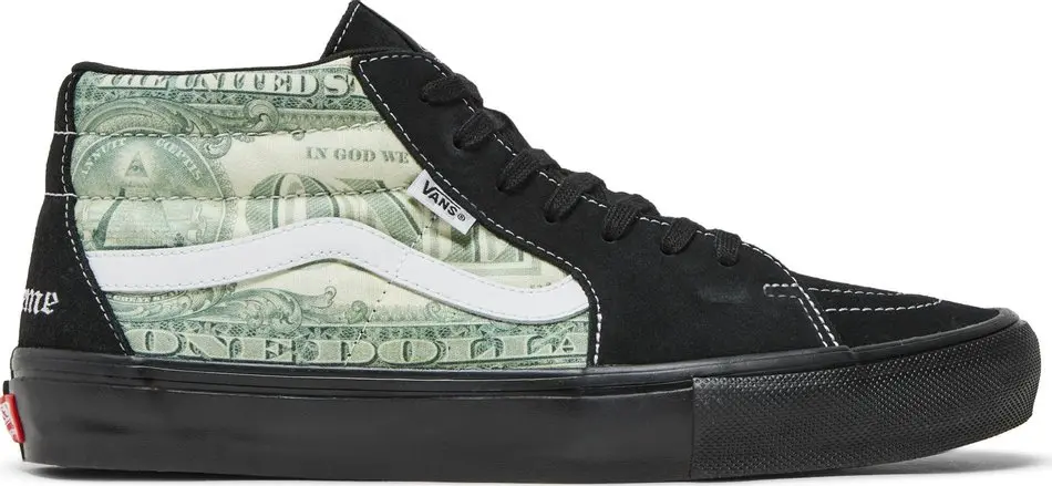 Giày Vans Skate Grosso Mid x Supreme 'Dollar Bill' VN0A5FCGBMA