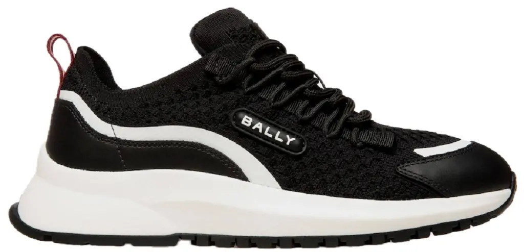 Giày Bally Outline Sneaker 'Black' 6306901