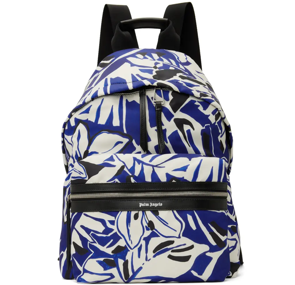 Balo Palm Angels Graphic Backpack 'White Blue' PMNB015S23FAB0024503