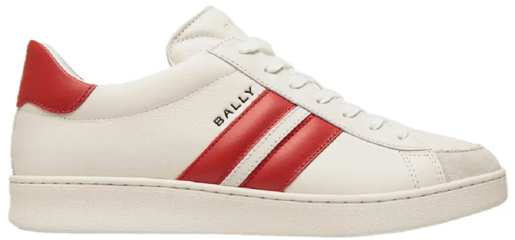 Giày Bally Tennis Sneaker 'White Red' 6308133