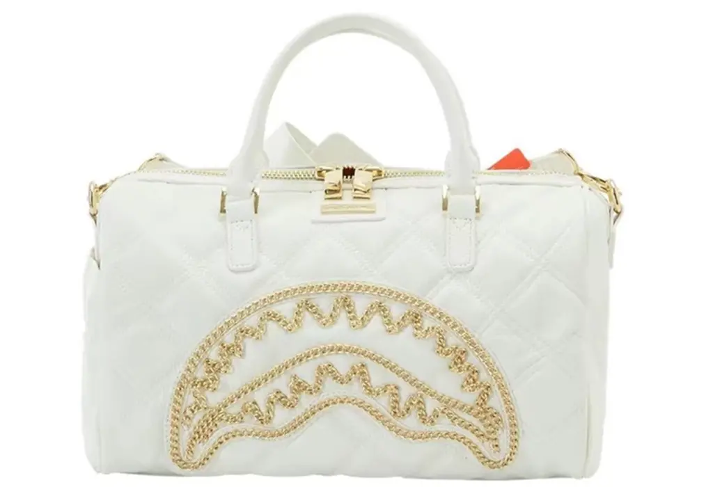 Túi Sprayground Golden Shark 'White' W0825507