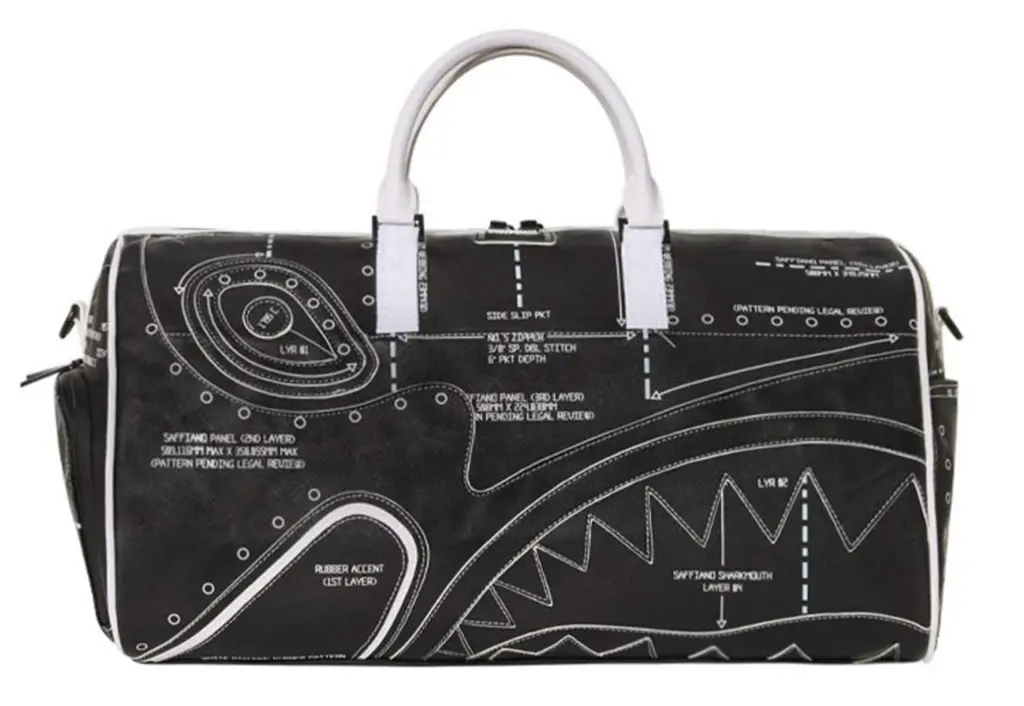 Túi Sprayground Strap Artificial 'Black' W0835523