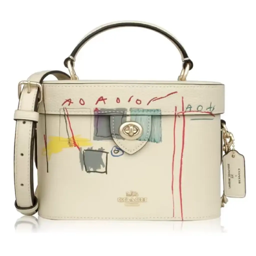 Túi Coach X Jean Michel Basquiat 'Pink' C5655-IMOQY