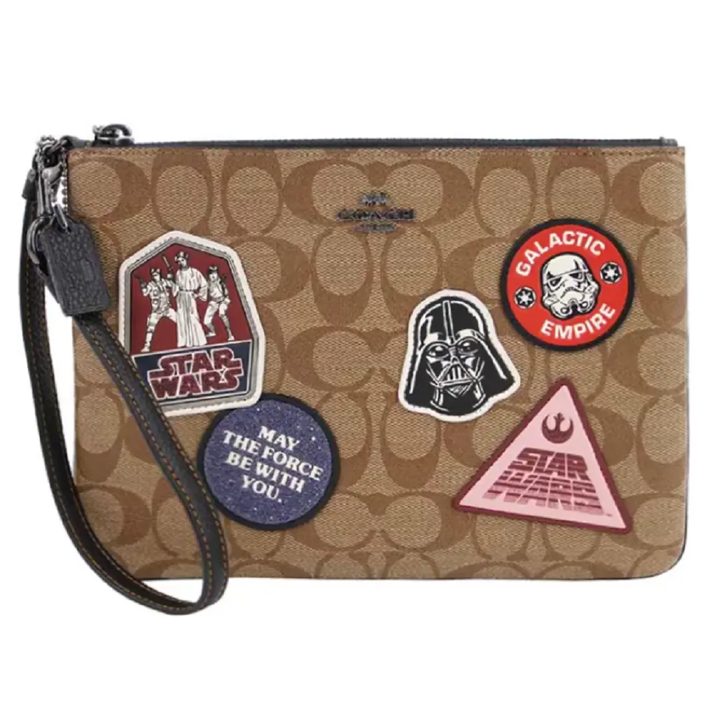Túi Coach Gallery 24 x Star Wars 'Khaki' F88545-QBE7V