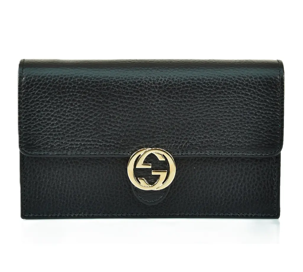 Túi Gucci Leather Dollar Calf 'Black' 510314-CAO0G-1000