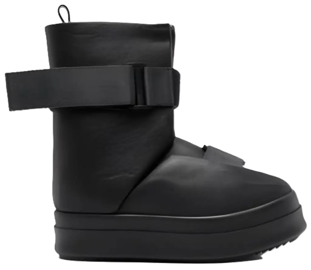 Giày Rick Owens Enkellaarzen Met Gesp 'Black' RR02C7870LCO-99