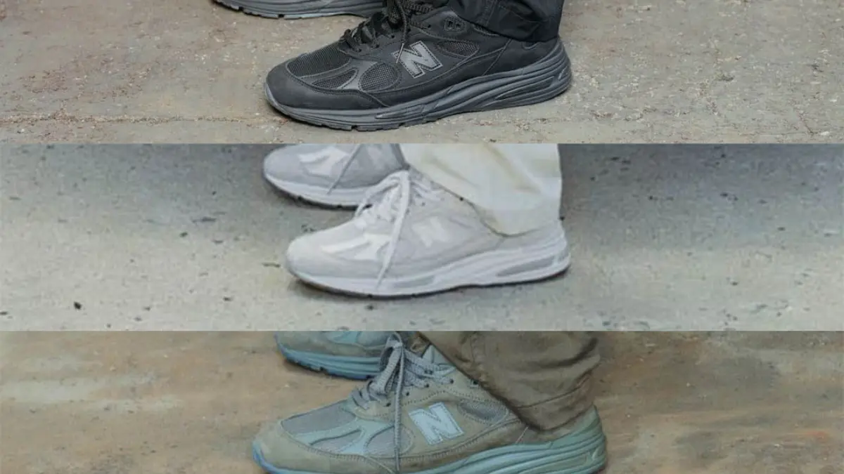 Hinh anh 2: New Balance x Stone Island: Nang Ghost Sneaker len tam cao moi